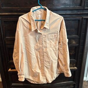 Wilfred Beige Button-Down Shirt